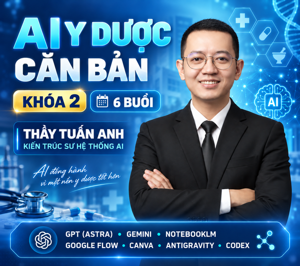 (ON LINE) ỨNG DỤNG AI TRONG Y DƯỢC